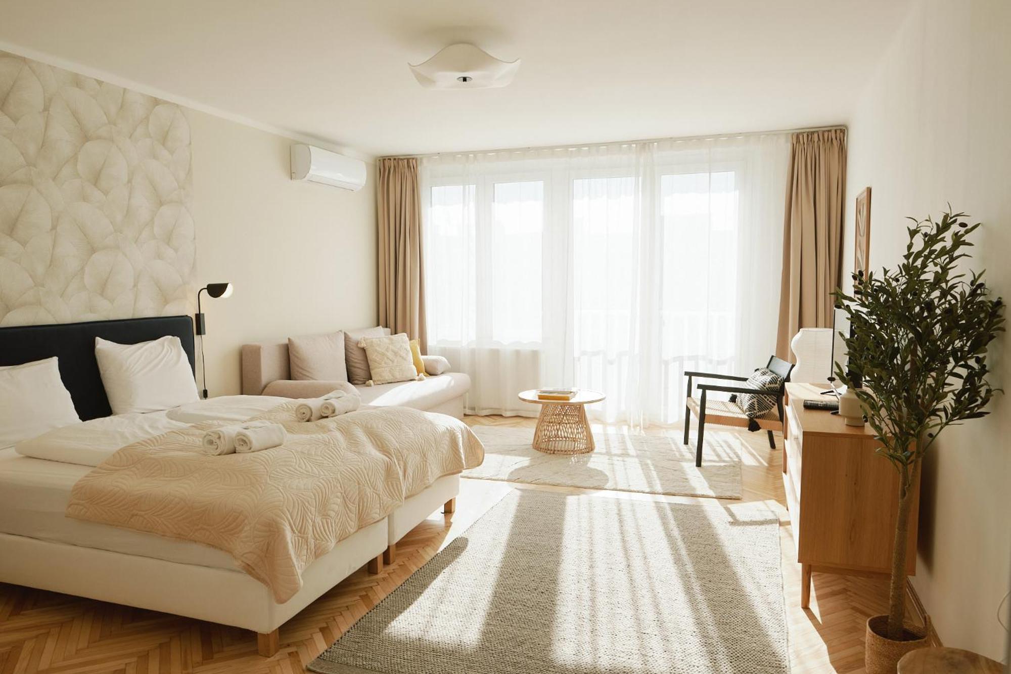 Podmaniczky Terrace Retreat With Ac Apartment Будапеща Екстериор снимка